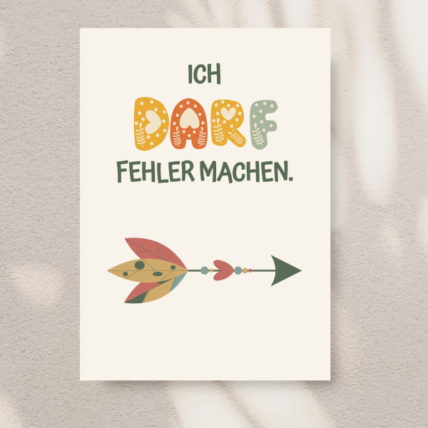 Islamische Mutmach-Karten für Kinder